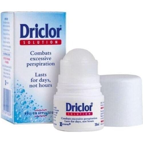 Driclor Solution Roll-on 20 ml - Antiperspirant