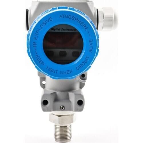 RS485 Differential Pressure Transmitter Hydraulic System Pressure Sensor LCD Display