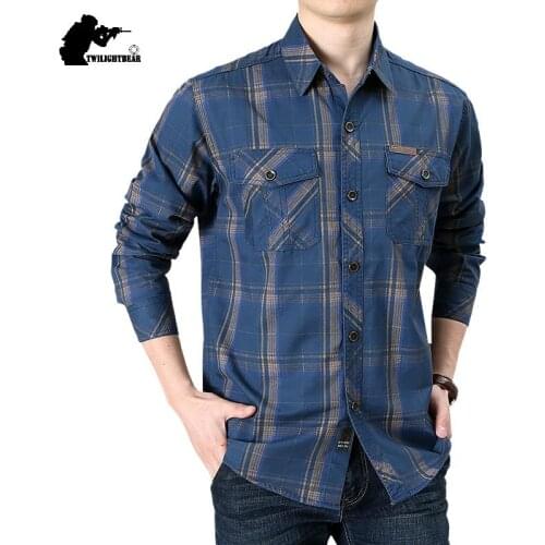 Мужские клечатые рубашки Twilight Bear China At AliExpress