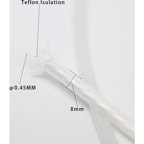 High Quality HI-End OCC Silver plated Audiophile DIYER Bulk Wire DIY Audio Interconnect Cable analog cable RCA Wheel cable HIFI