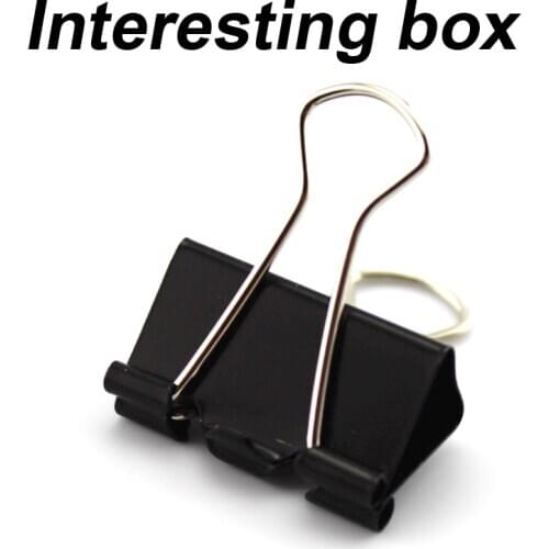 Long Tail Clip Dovetail Clip Folder Bookmark Clip Office Supplies Large Trumpet Metal Small Clip DIY Tool