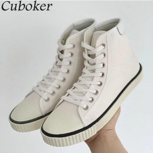2021 Brand Runway Women Canvas Shoes Lace Up Classical White Shoes Ladies Mules Summer Flat Causal Walking Shoes For Women