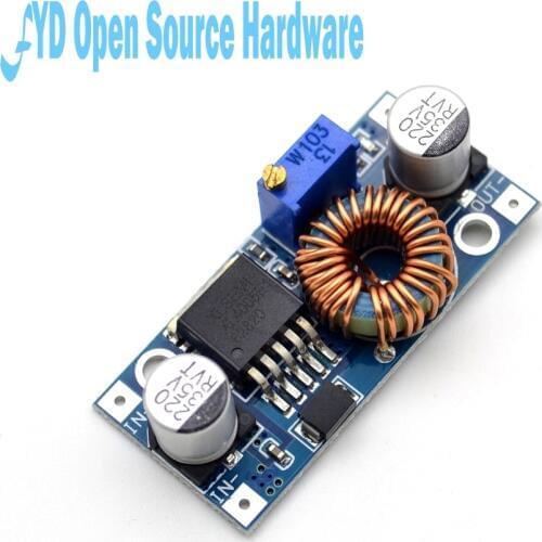 1pcs XL4005 DSN5000 Beyond LM2596 DC-DC adjustable step-down 5A power Supply module,5A Large current Large power