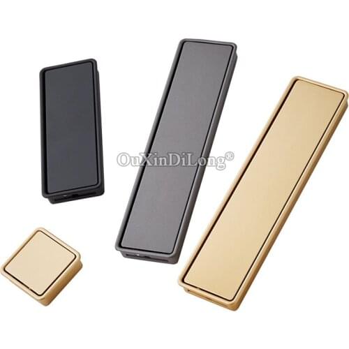 Brand New 2PCS Embedded Stealth Furniture Handles Drawer Pulls Knobs Cupboard Wardrobe Kitchen TV Hidden Cabinet Door Handles