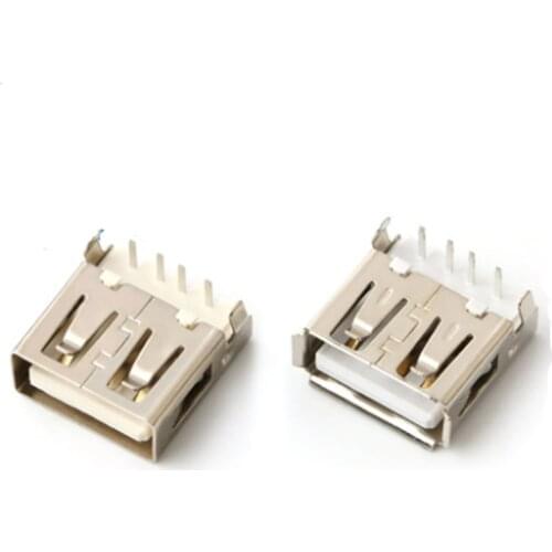 Free shipping 200PCS AF Shen plate boundless USB socket type A flat plate Shen Shen plate no curling AF90 USB interface