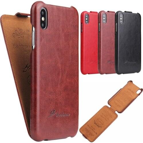 For iPhone 12 Mini Pro X XS Max XR 8 7 Retro Up and Down Open Flip Case Leather Shockproof Luxury Holster Skin Cover Etuis
