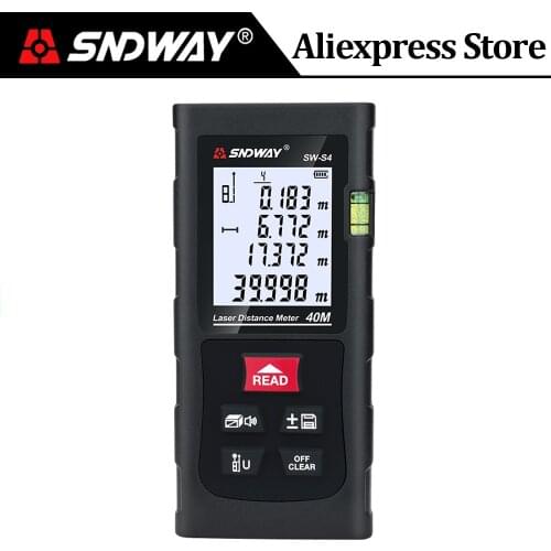 Digital Laser Distance Meter 40m 60m 70m 80m 100m 120m Laser Rangefinder range finder tape distance measure ruler Roulette tools