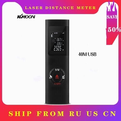 40m Trena Measure Tape Medidor Laser Ruler Rangefinders Digital Distance Meter Measurer Range Finder Lazer Metreler
