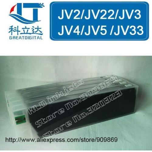 [KLD Inkjets] JV33 SS21 1PCS Solvent ink cartridge is compatible with MIMAKI JV33-130/JV33-160/TS3-1600/TS5-1600AMF/TPC