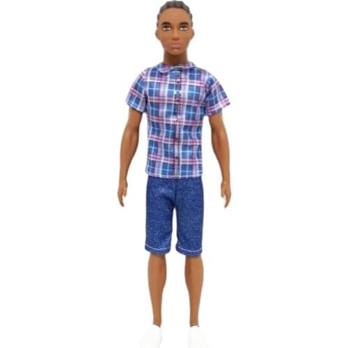 Handmade Suit Outfit Sets for Barbie 30cm Ken Boy Friend BJD FR SD Doll Clothes Dollhouse Roll Play Accessories