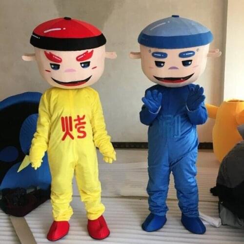 Hot Pot Mascot Costume Cartoon Boy Mascot Costumes Halloween Christmas Fancy Dress Outfit Adult Size Parade Clothings Apparels
