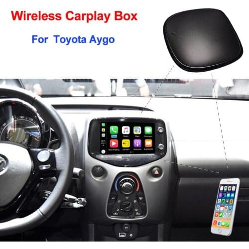 Mini Android Box Apple Car play Wireless Android Auto Carplay Ai Box For Toyota Aygo TV Box Music Netflix Car Multimedia Play