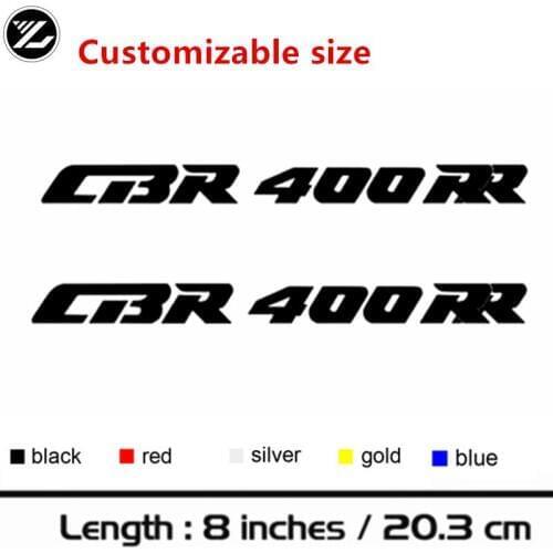Motorcycle sticker moto gp body model sticker helmet wind sticker personality Fuel tank sticker for honda CBR 400RR CBR 400 RR