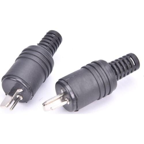 New 2pcs/lot 2Pin Socket Speaker And HiFi Connector Screw Terminals Audio Lamp Power Signal Plug