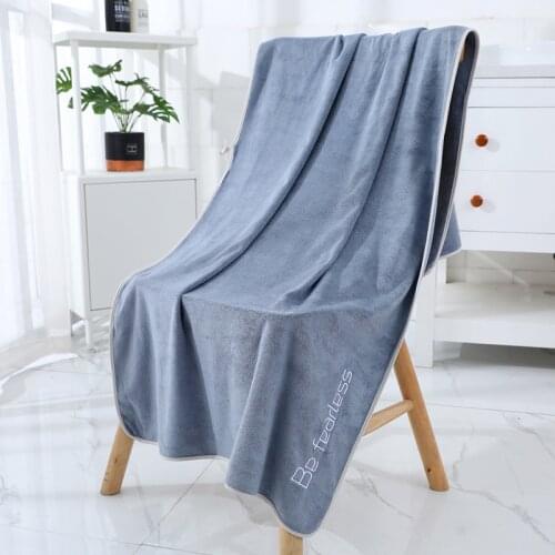 Super absorbent big towel wash/bath towel thick soft bathroom towel comfortable 70x140cm