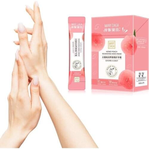 Peach Repair Hand Cream Soft Hand Cream Lotions Serum Repair Nourishing Hand Skin Care Anti-cracking Hand Care