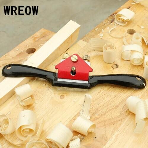 Adjustable Hand Planer 9 Inch 215mm Plane Deburring Cutting Edge Planer Screw Spoke Shave Hand Tool Woodworking Tools