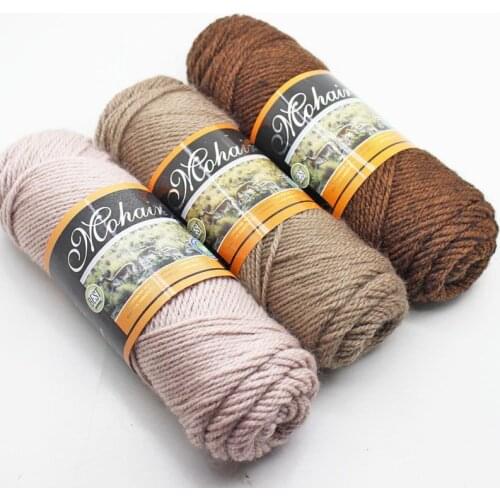 1pc 100g Alpaca Wool Hand Knitted Medium Thick Hat Coat Hook Knitting Scarf Wool Baby Shawl Yarn Spinning Jewelry Accessory