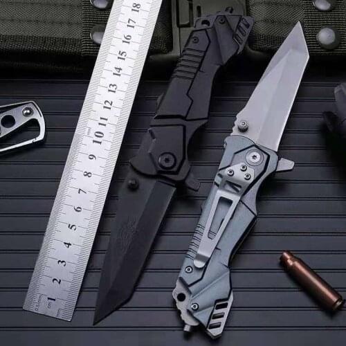 20cm--Outdoor Survival Tactical Knife Swiss Special Warfare Military Knife Stainless Steel Folding Knife