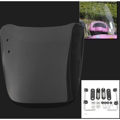 Autoleader universal transparent PC glass motorcycle windshield windshield anti-scratch scooter windshield 37.5x39cm