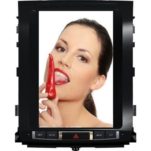 14" Tesla Style Android 10 Car GPS Navigation DVD Player for Toyota Land Cruiser LC200 2008-2015 With Factory Navigation 2 Din