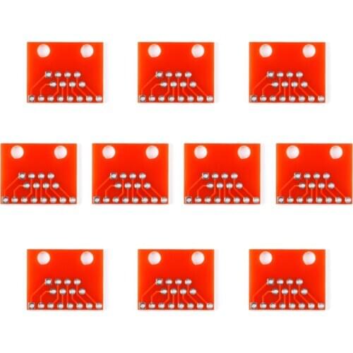20PCS Portable Modular Connectors / Ethernet Connectors RJ45 Breakout Board Adapter Connector Module Board
