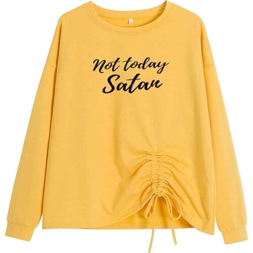 2021 drawstring Top Women Cute Sweatshirt Women Letter Printing Casual Fashion Kawaii Harajuku Sweatshirt Ladies Personality Top