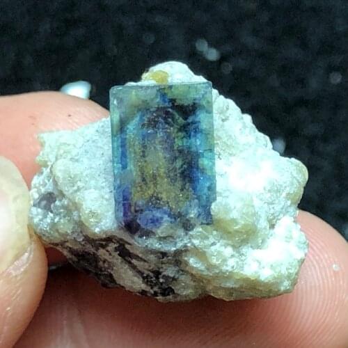 8.1gNatural purple Fluorite Crystal mica mineral specimen stone home decoration halo therapy round vein teaching QUARTZ GEM