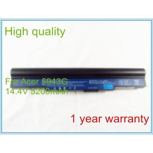 Laptop Battery AS10C5E AS10C7E for 5943 5943G 8943G 5950G 8950G 8943G-454G64Mn 5943G-454G64Mn Series 8cells