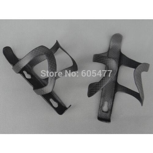 Two PCS Bicycle Bottle Holder - High Quality Full Carbon Matt Matte All Bike Water Bottle Cage Holder CG-004