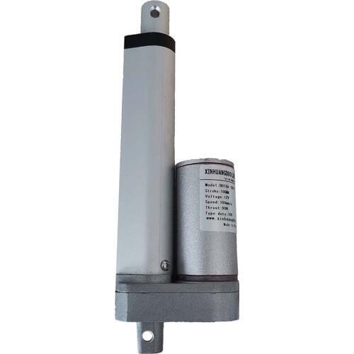 Electric Linear Actuator 100mm Stroke Linear Motor Controller DC 12V 24V 100/200/300/400/600/700/900N