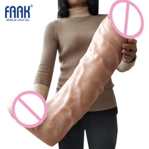 FAAK 55*13cm super huge dildo with Suction Cup Large Butt anal Plug Vagina Orgasm Stuffed Sex Products Prostrate Massage Sex Toy