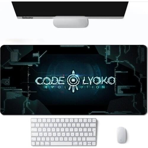 Anime Code Lyoko Keyboard Mouse pad tablet HyperX gamer Desk Mat alfombrillas de ratón xl Natural Rubber Mini Pc Speed mousepad