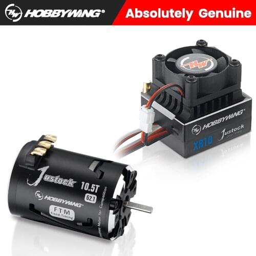RC Car Hobbywing Xerun XR10 Justock 60A Sensored Brushless ESC Speed Controller + 3650 motor for 1/10 Flat Sports Drift Cars