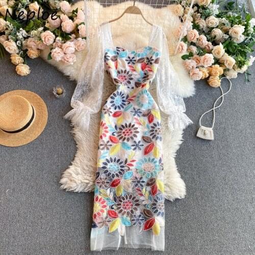 Летние платья-халаты Neploe China At AliExpress