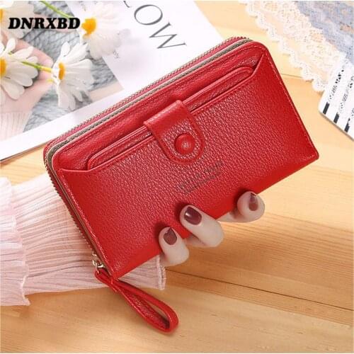 New Clutch Bag Womens Wallets Short Wallet For Woman Zipper Coin Purse monedero mujer Ladies Small Wallet Female cartera mujer