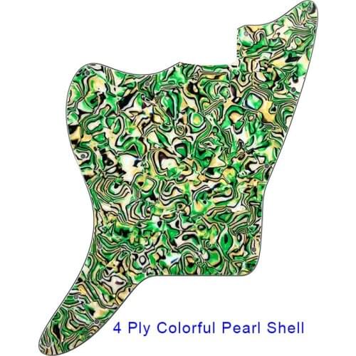 Custom Guitar Parts For Left Handed US Jazzmaster Style Blank With Fixed Screw Holes Guitar Pickguard Replacement