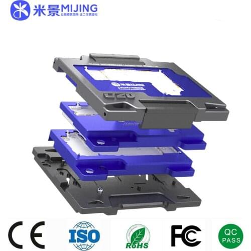 MJ C20 Motherboard Layering Soldering Fixture For iPhone 12/12 Pro/12 Pro max 4 in 1 Logic Board Upper Lower Middle Frame Tester