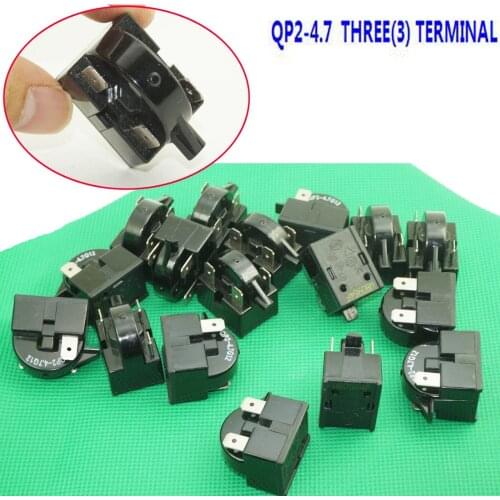 QP2 4R7 Fridge Freezer PTC Motor Start Relay Compressor Part For Ohm EdgeStar