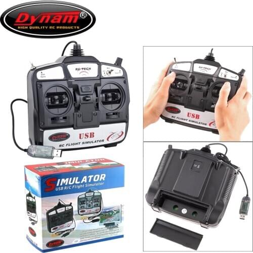 Dyram Brand 6CH 3D FMS Flight Simulator Rc Simulator For RC Helicopter Airplane Aircraft Flying RC Hobby Toys Gift