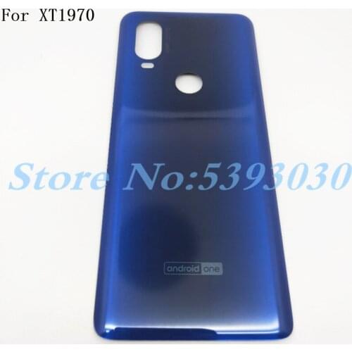 Glass Battery Door Back Cover Housing Case For Motorola One Vision P50 XT1970 Battery Cover For Moto One Vision Battery Cover