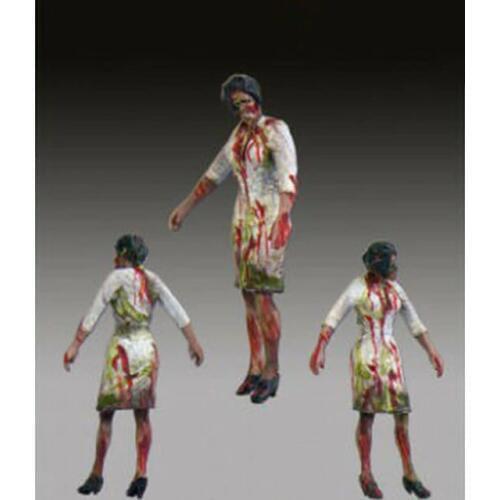 Unassambled 1/35 ancient Old woman stand (1 Figure) Resin figure miniature model kits Unpainted