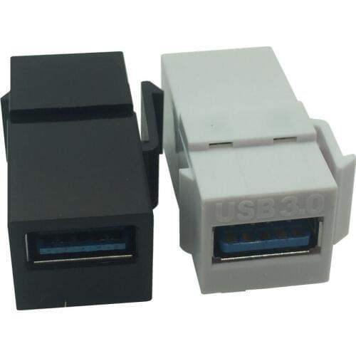 USB 3.0 Adapt A Female to A Female Extension Keystone Jack Coupler Connector Adapter Converter