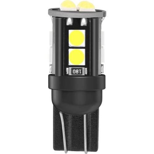 10Pcs 2020 New T10 W5W WY5W 168 921 2825 Super Bright LED Car Interior Reading Dome Light Auto Parking Lamp Wedge Tail Side Bulb