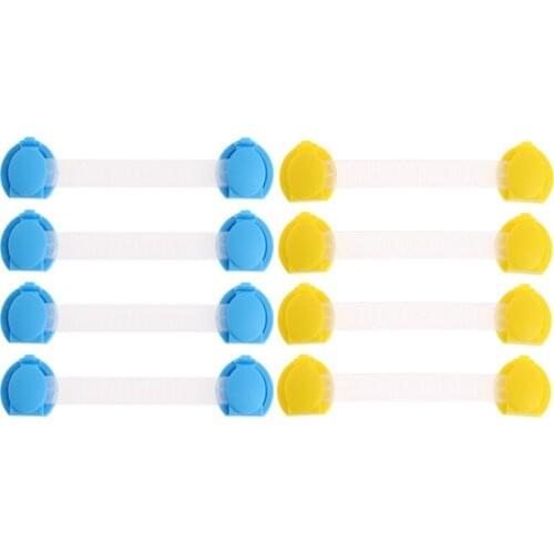 4Pcs Plastic Safety Cabinet Door Children Kids Drawer Cabinet Lock Protection Y4QA