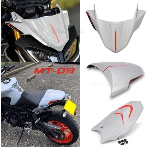 Motorcycle Accessories Fender Rear Hugger/Windshield Deflector/Rear Seat Cover Fairing FOR YAMAHA MT09 SP 2018-2020