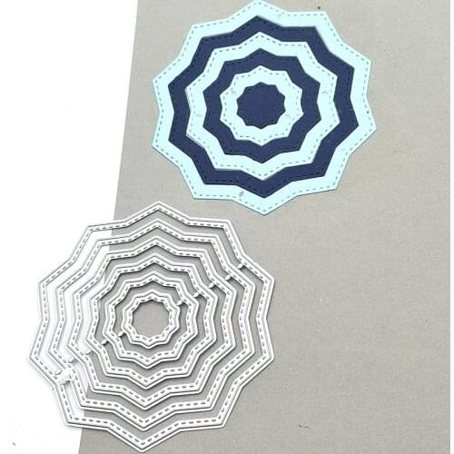 Julyarts Flower Lace Stencil Scrapbooking Cutting Dies For DIY Scrapbooking Photo Album Embossing paper Cards