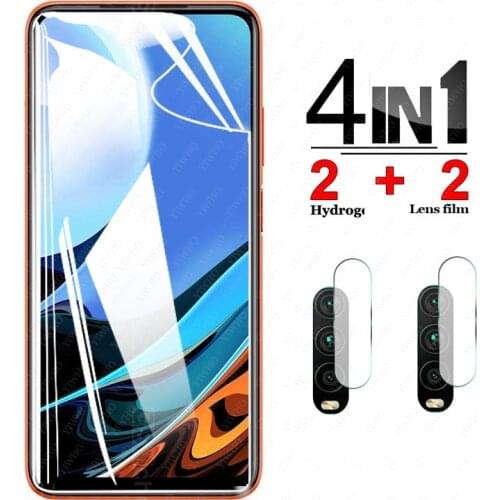 For Xiaomi Redmi 9T 5G Hydrogel Screen Protector Film Protective tempered Glass Camera Lens Film on Redmi 9t 9 T J19S J19S
