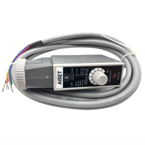 AISET GDJ-612 color mark sensor photoelectric switch for printing machine