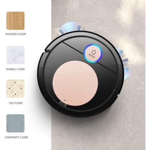 2021 New 1 Set Auto Robotic Vacuum With Cleaning Timer Wet/Dry Use Sweeping/Mopping/Vacuuming No Dead Ends for All Flat Floors